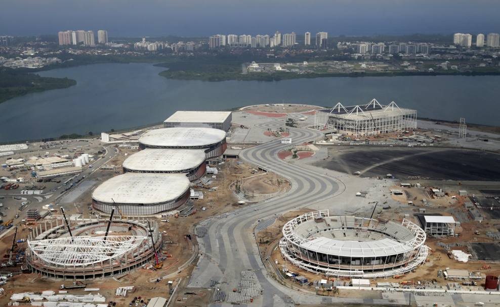 Ancora un’immagine dell’Olympic Park (Reuters)